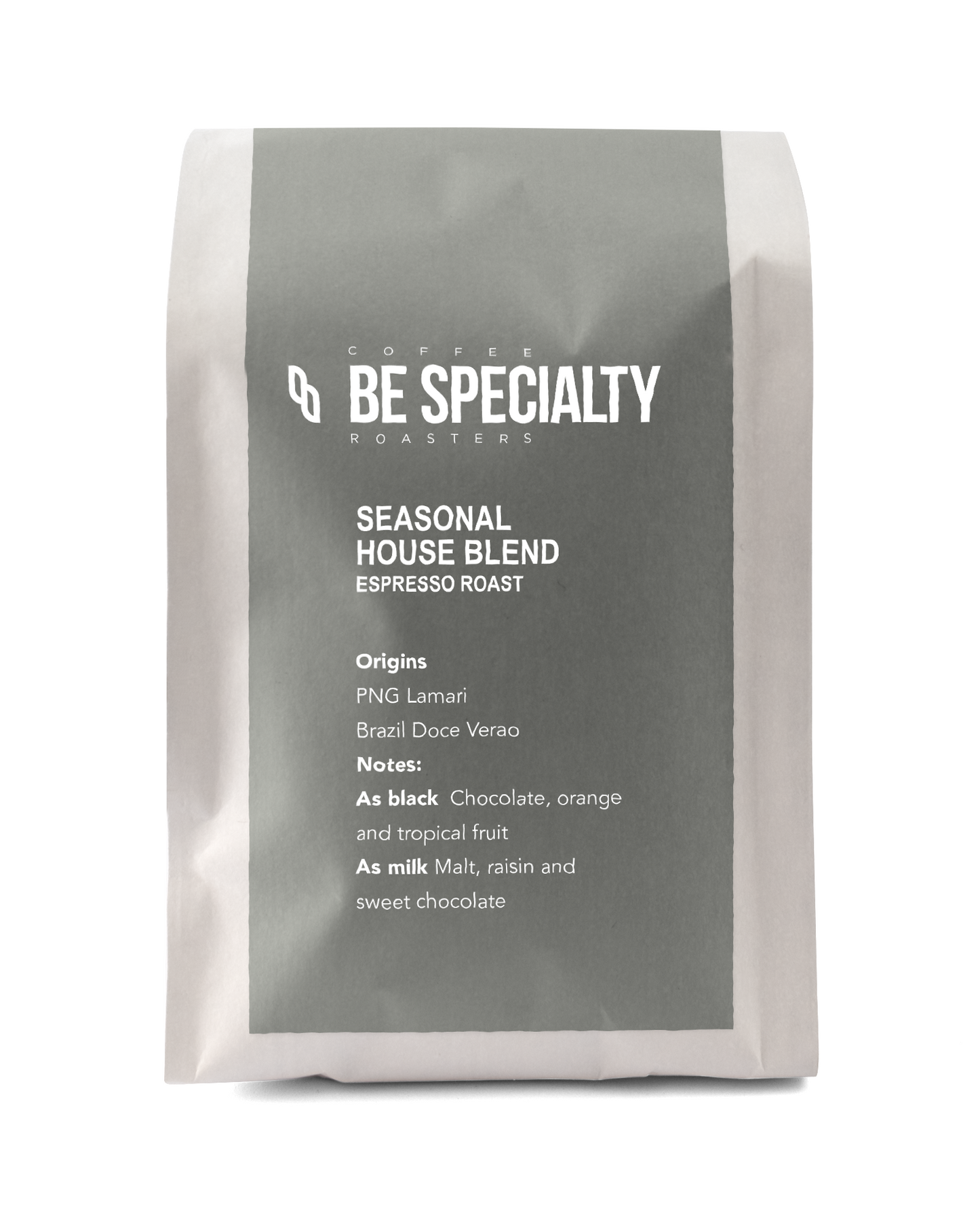 Be Specialty Seasonal House Blend (espresso)